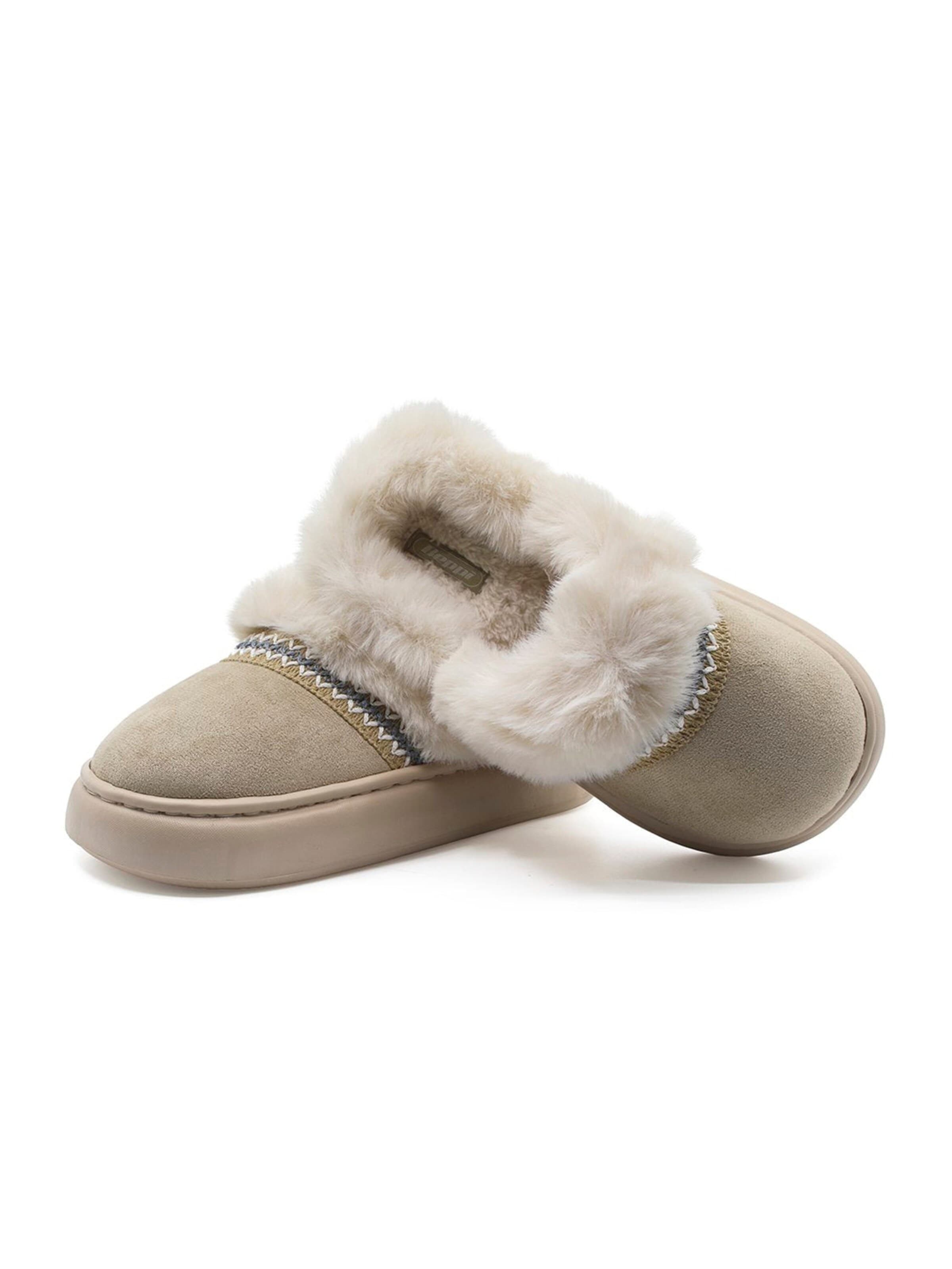 Beppi Slipper 'Indoor Slipper' in Beige
