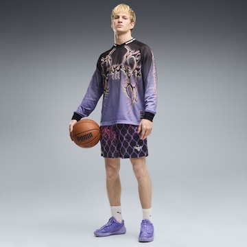 PUMA Regular Sports trousers in Purple