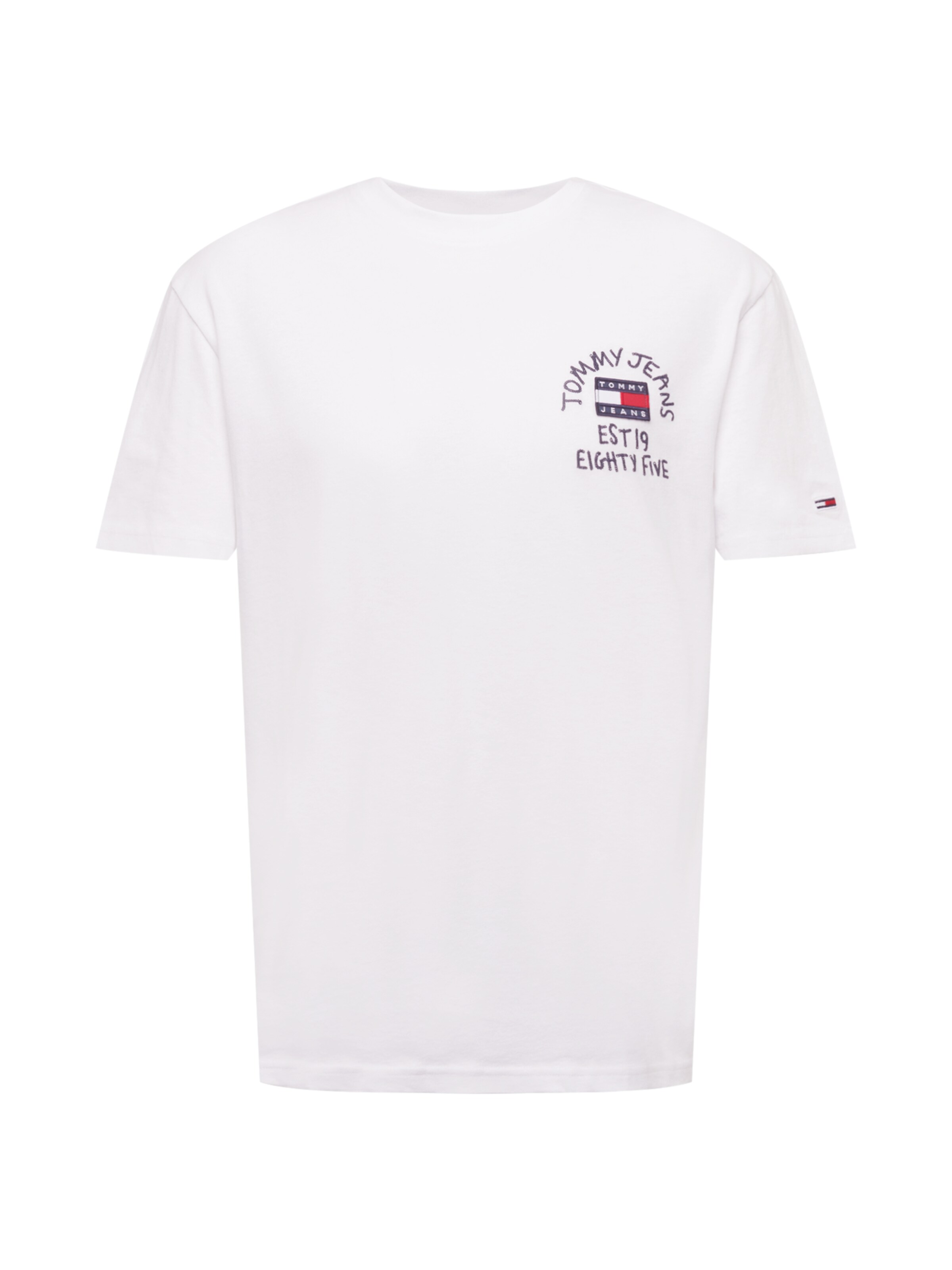 Männer Shirts Tommy Jeans T-Shirt in Weiß - HG68084 Männer Shirts Tommy Jeans T-Shirt in Weiß - HG68084
