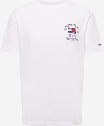 Tommy Jeans T-Shirt in Weiß: predná strana