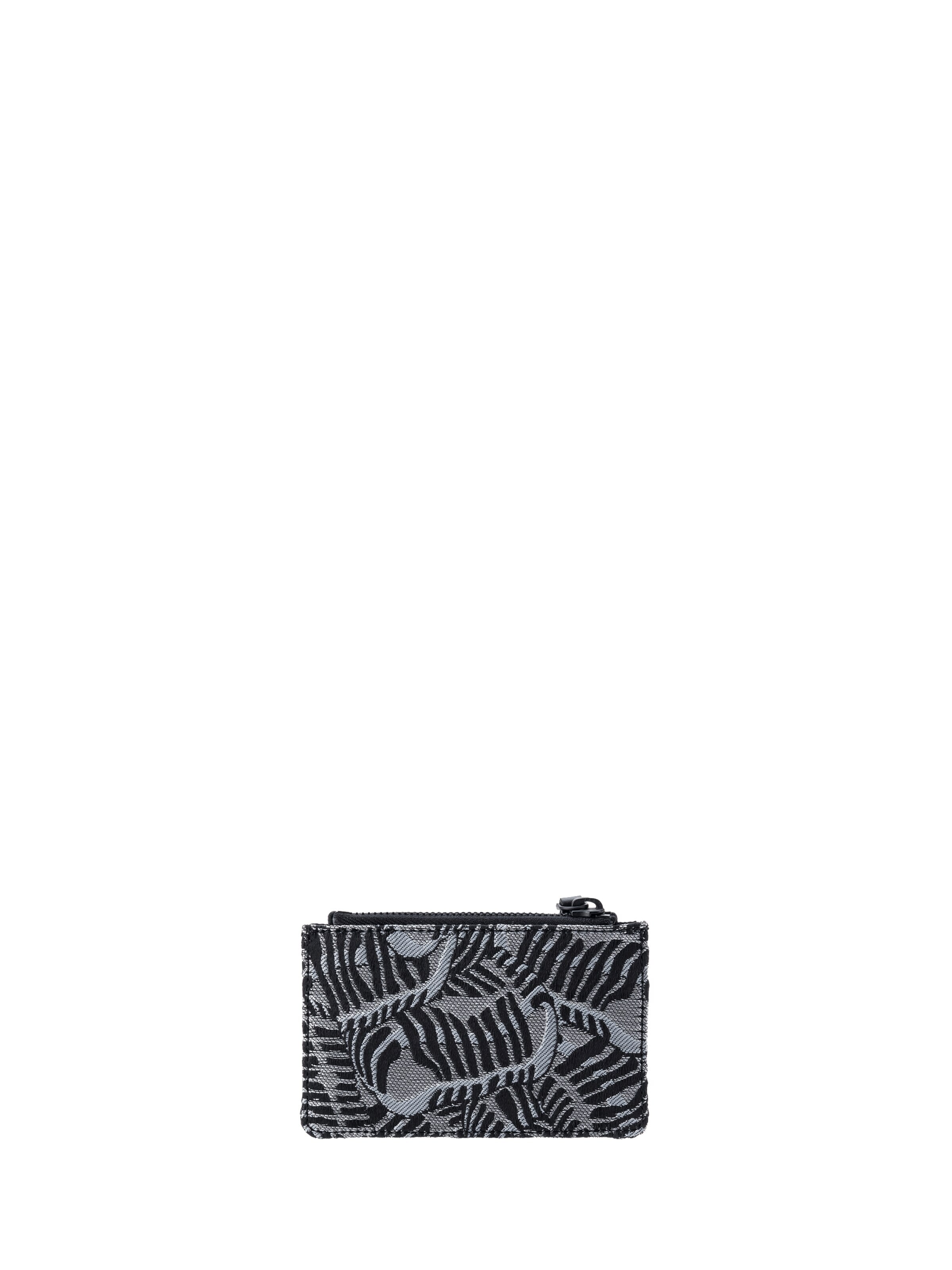 Porte-monnaies 'Liquid Mic' EMBLEMM en gris : devant