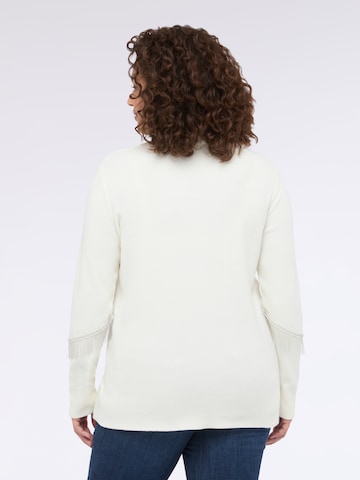 Pull-over Fiorella Rubino en blanc
