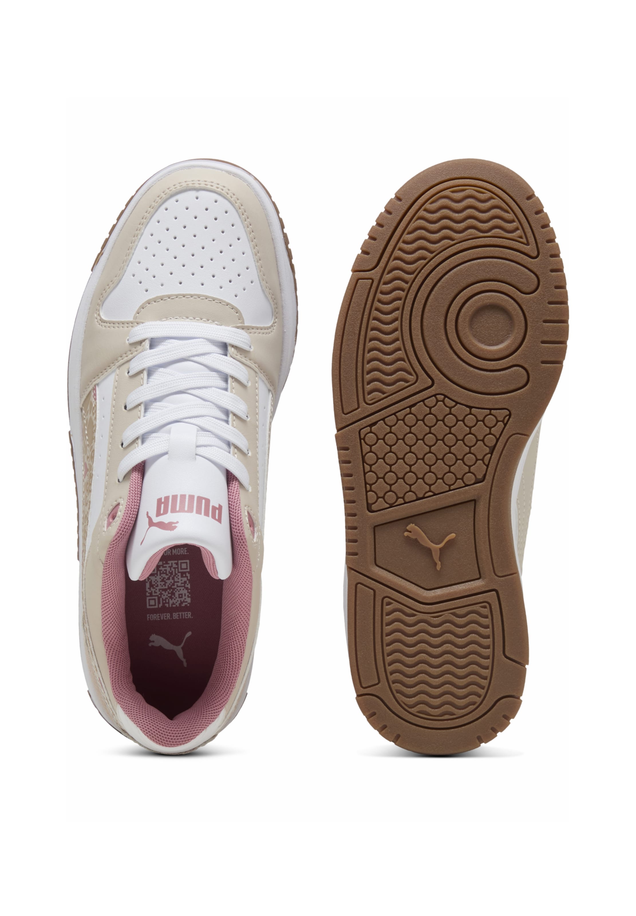 PUMA Tenisky 'Rebound Slam' - Biela