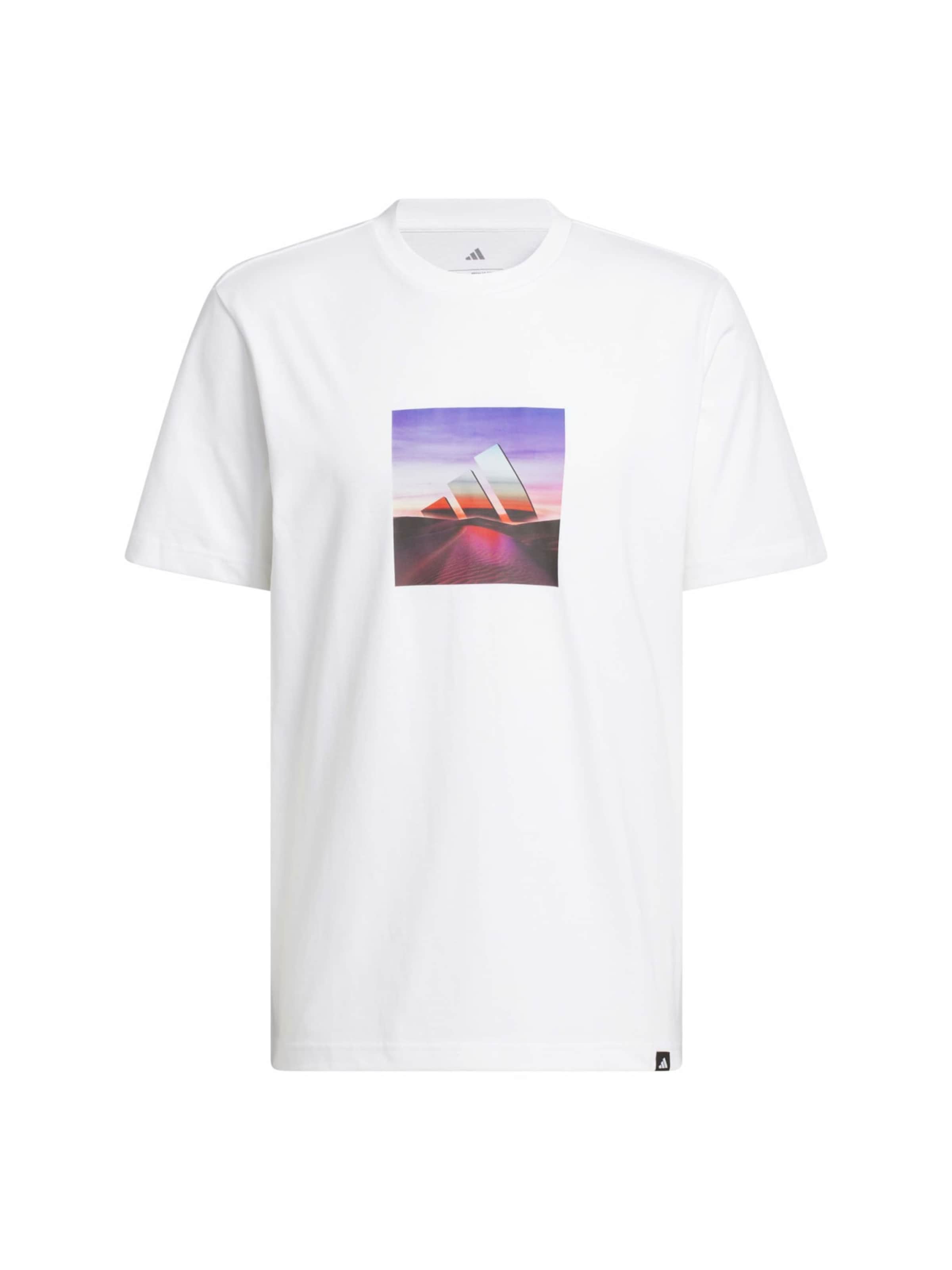 ADIDAS SPORTSWEAR Funkční tričko 'Summer Heat' – bílá: přední strana