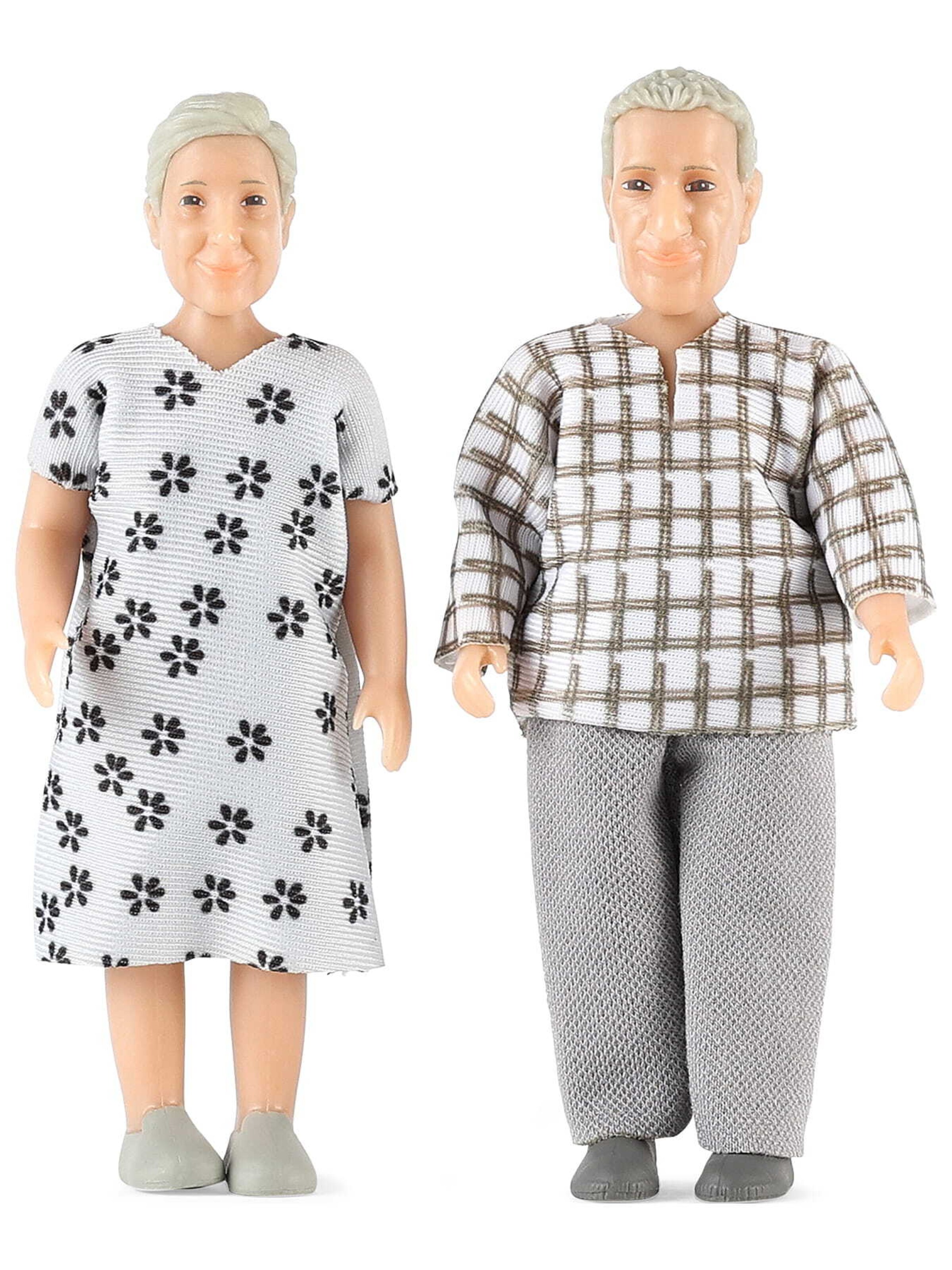 LUNDBY Puppenhauszubehör 'Älteres Paar Jamie' in Mischfarben: Vorderseite