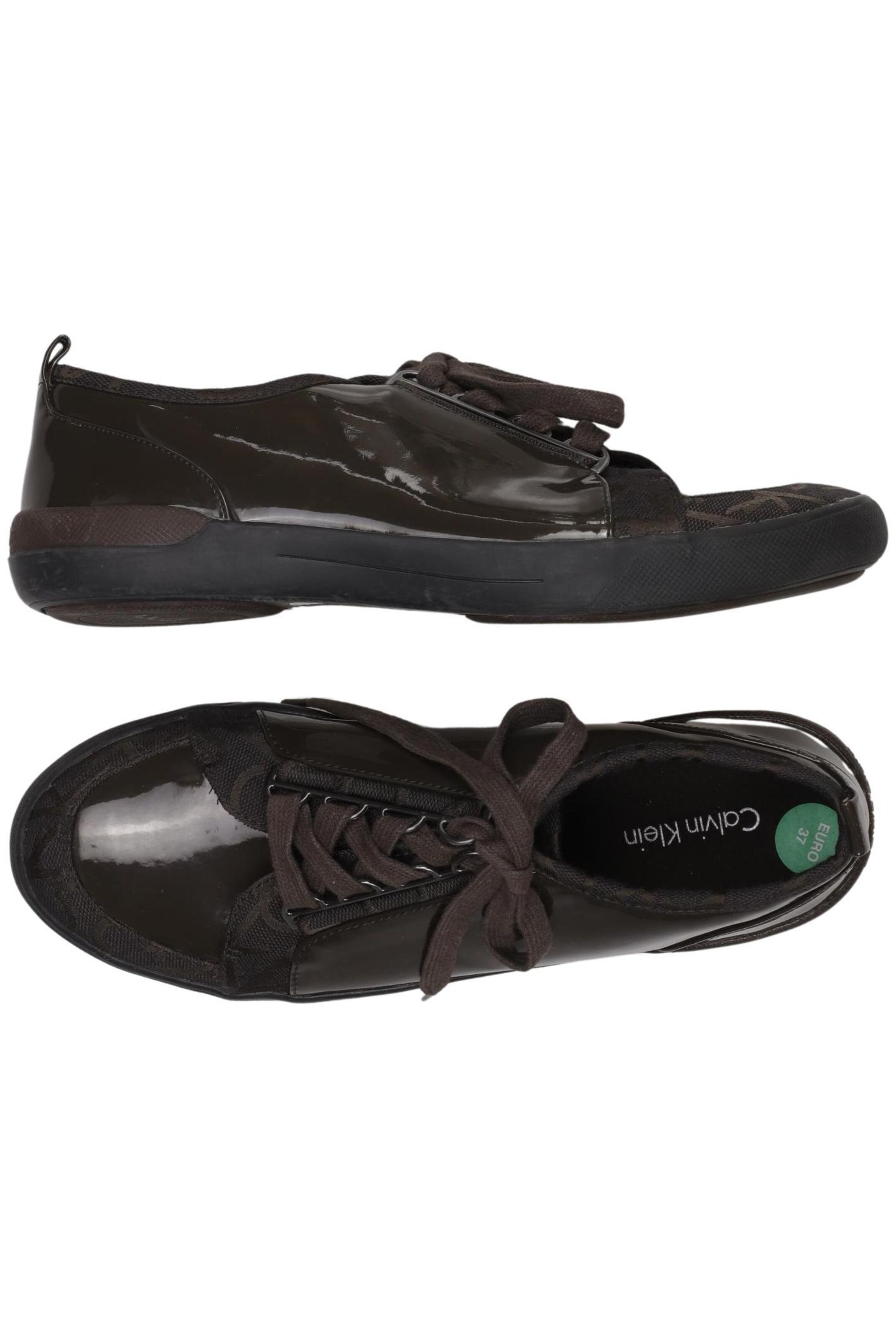 Calvin Klein Halbschuh 37 in Braun: Vorderseite