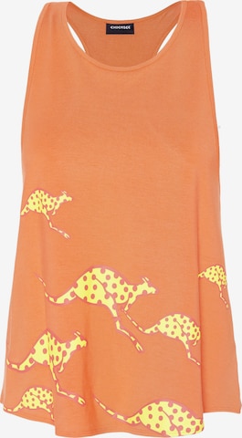 CHIEMSEE Top in Orange: front