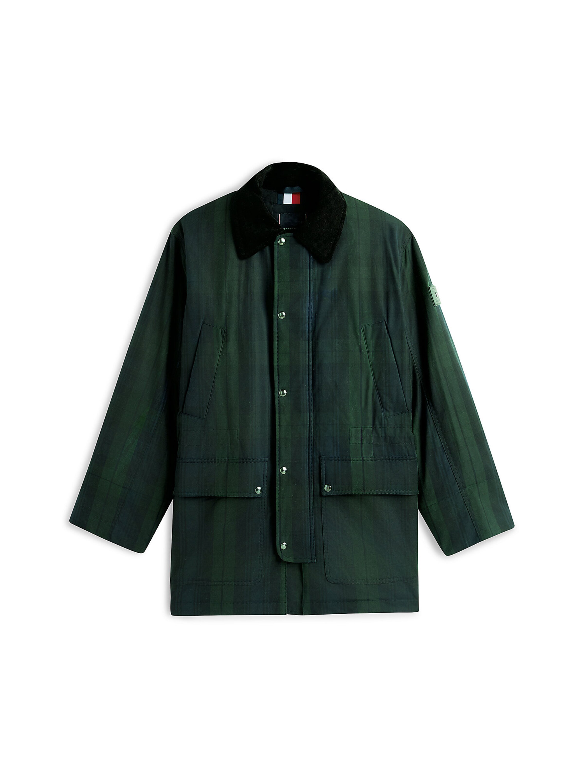 TOMMY HILFIGER Jacke in navy / tanne / schwarz, Produktansicht