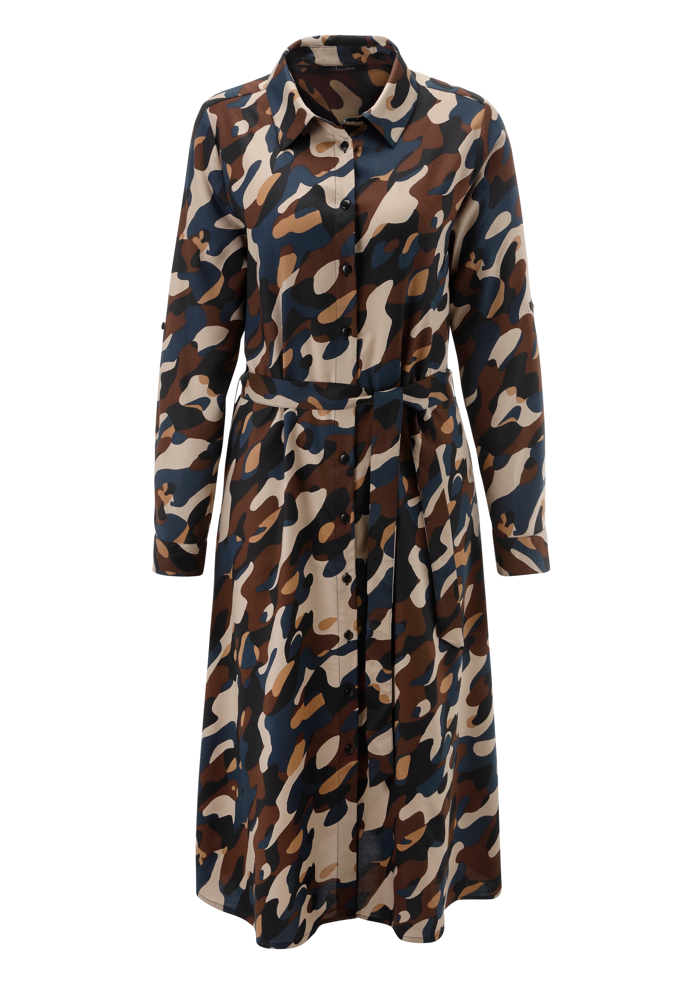 Aniston CASUAL Shirt Dress in Mixed colors: front
