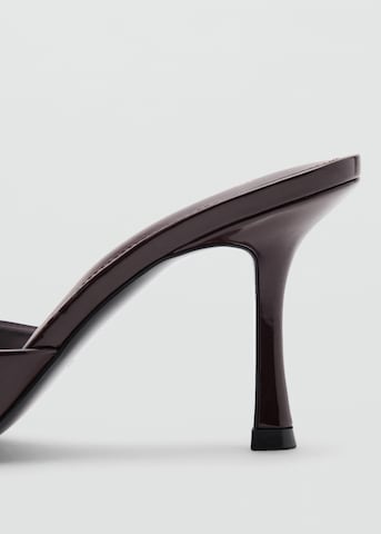 Mule 'PEPYGR' MANGO en rouge