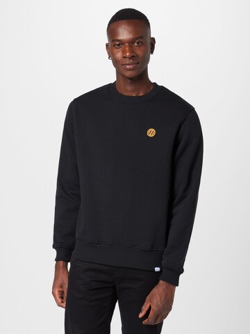 Les Deux Sweatshirt i svart: framsida
