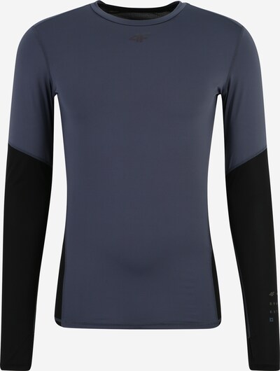 4F Performance shirt in Anthracite / Black, Item view