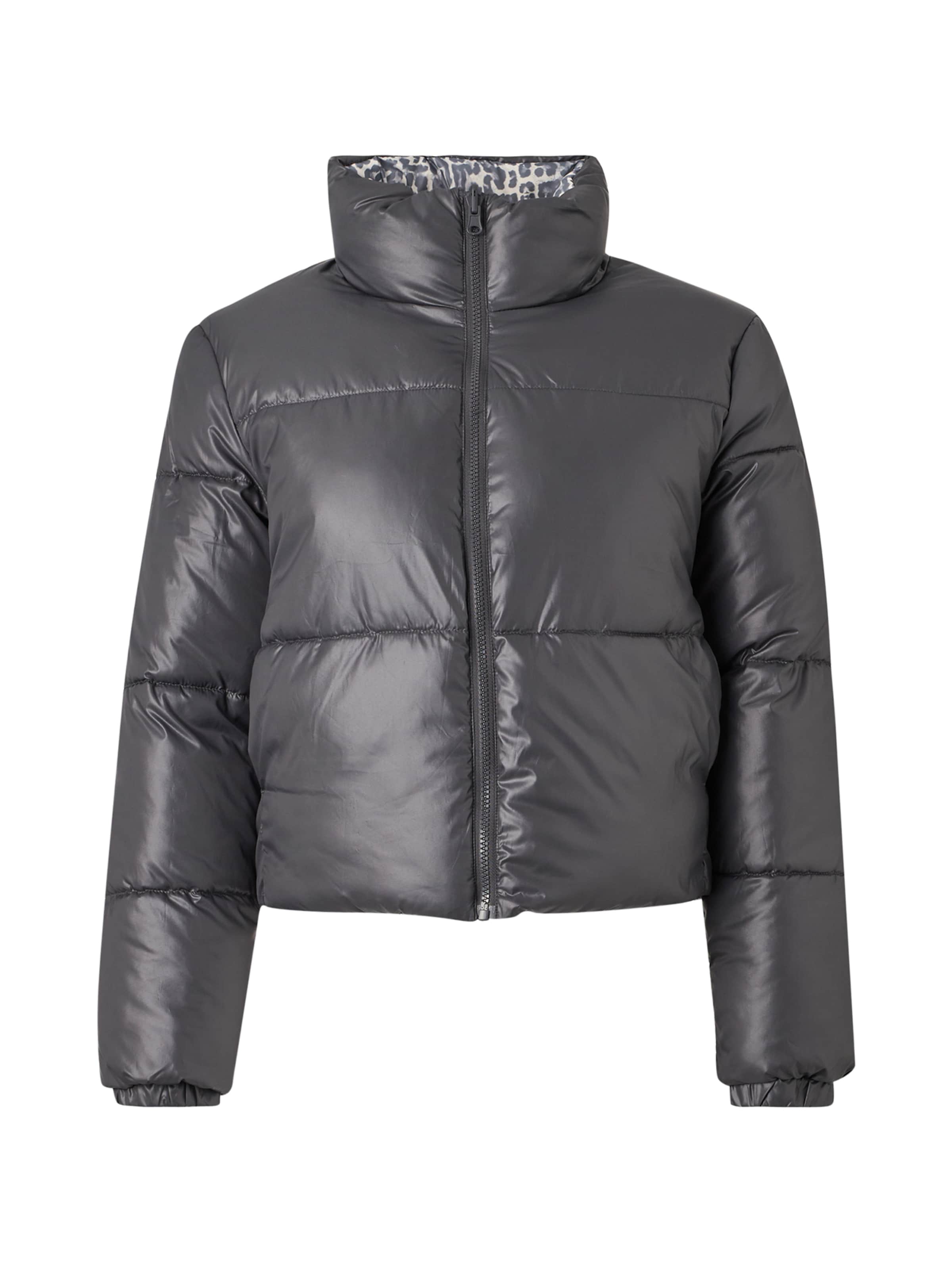 pilka PIECES Žieminė striukė 'PCJIMMA': priekis