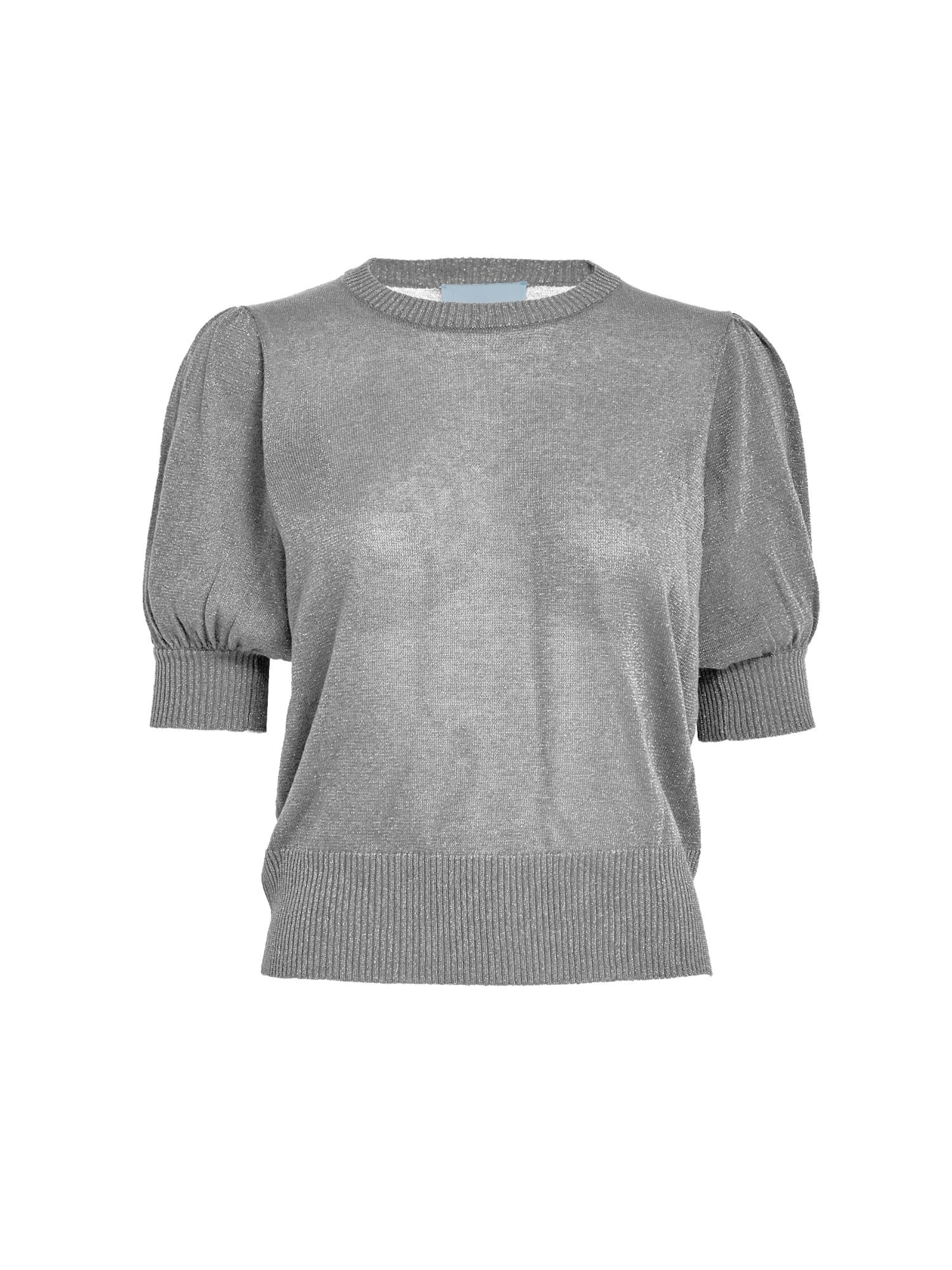 minus Pullover 'Liv' in Grau: Vorderseite