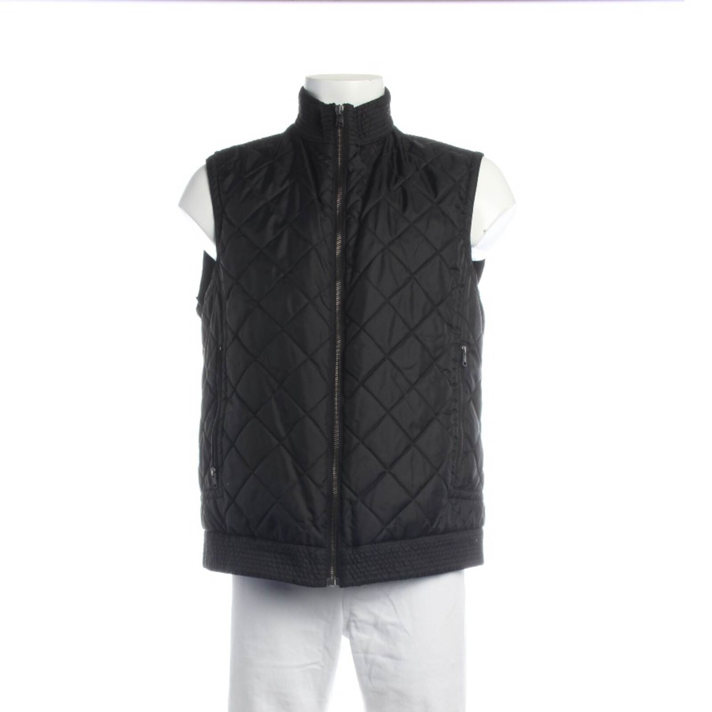 VERSACE Übergangsjacke XL in Schwarz