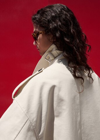 MANGO Between-Seasons Coat 'Termo' in Beige