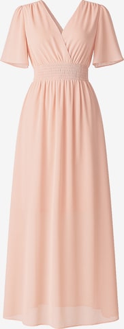 Robe Elara en rose : devant