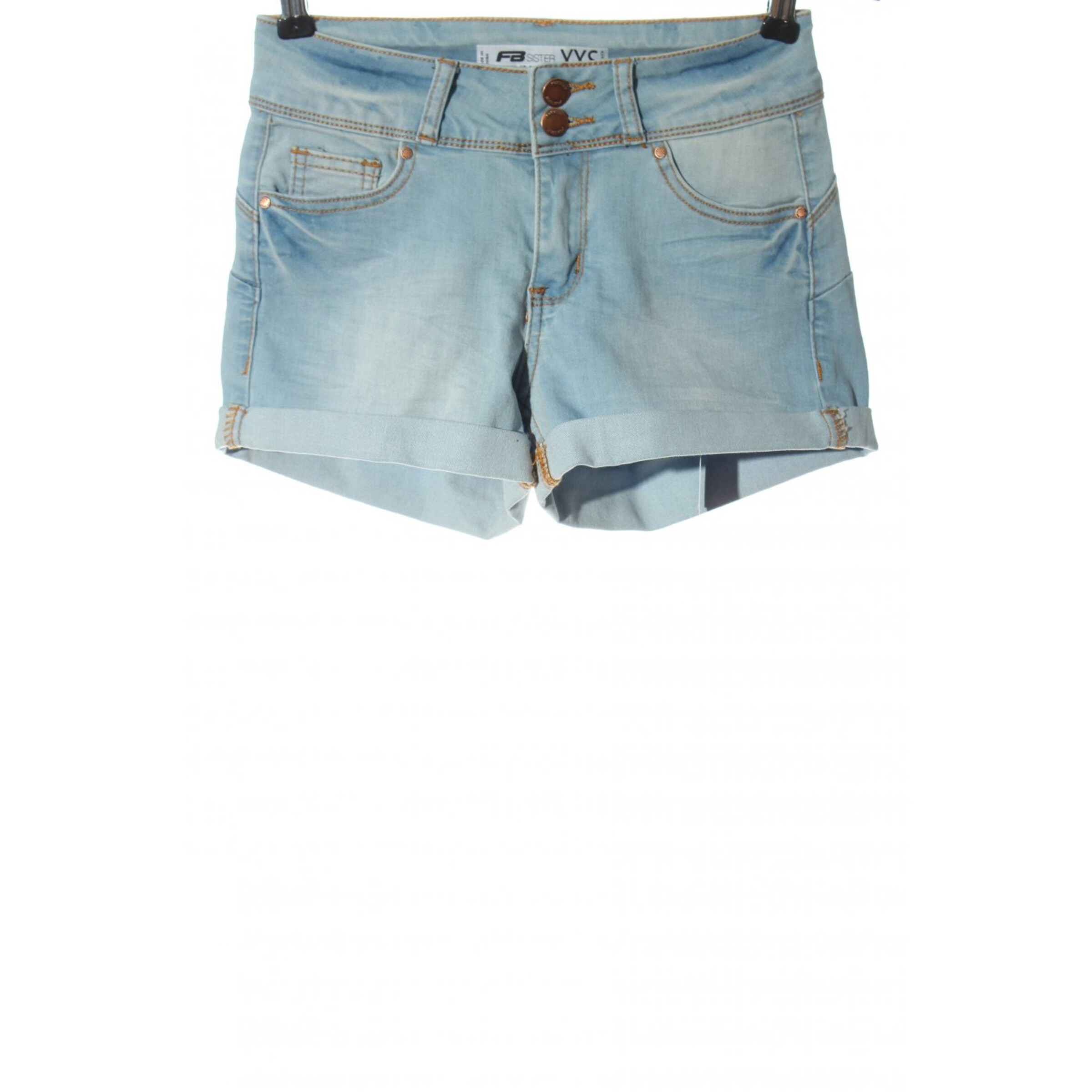 FB Sister Short blauw casual uitstraling Mode Broeken Shorts 