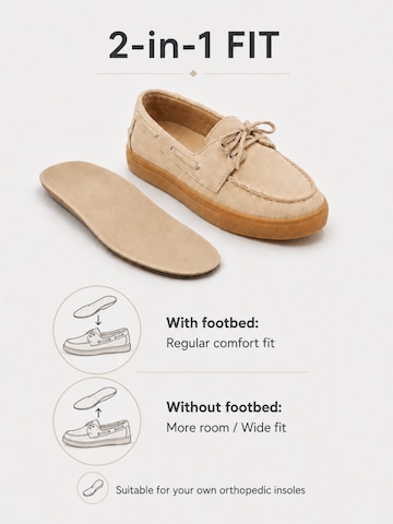 ANK Select Moccasin 'Casual' in Beige