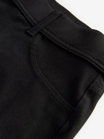 Next Wide Leg Jeggings in Schwarz
