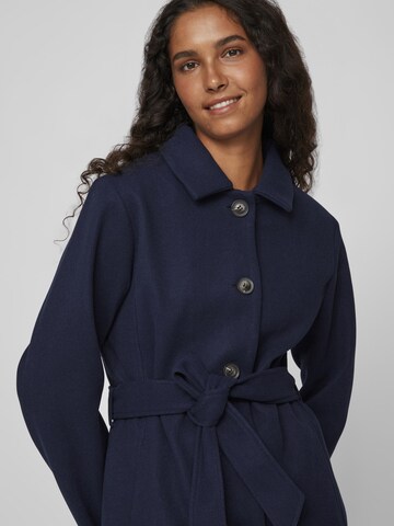 VILA Between-Seasons Coat in Blue