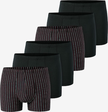 SCHIESSER Boxer shorts '95/5 Essentials' in Black: front