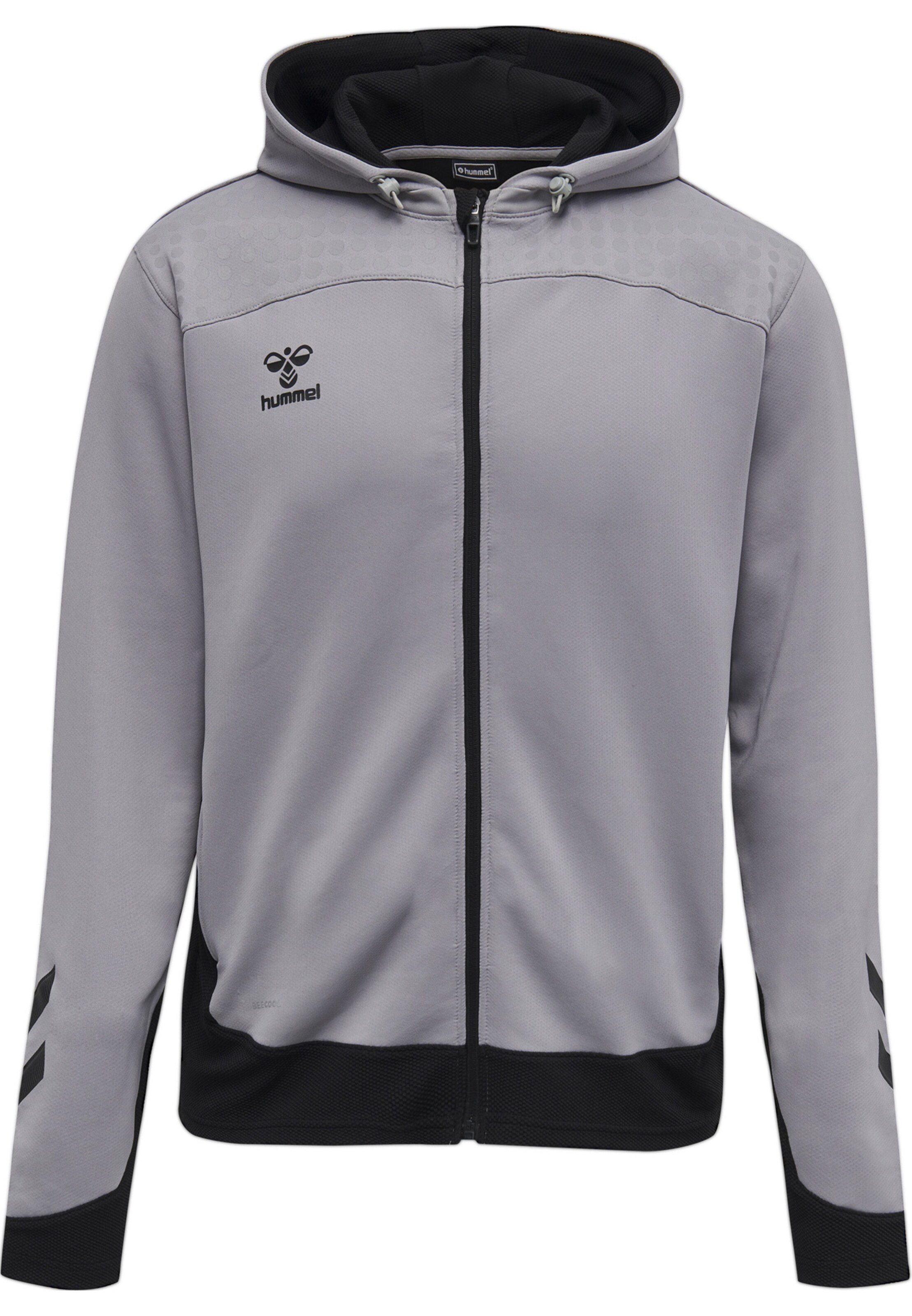 Hummel Sportssweatjakke i grå: forside