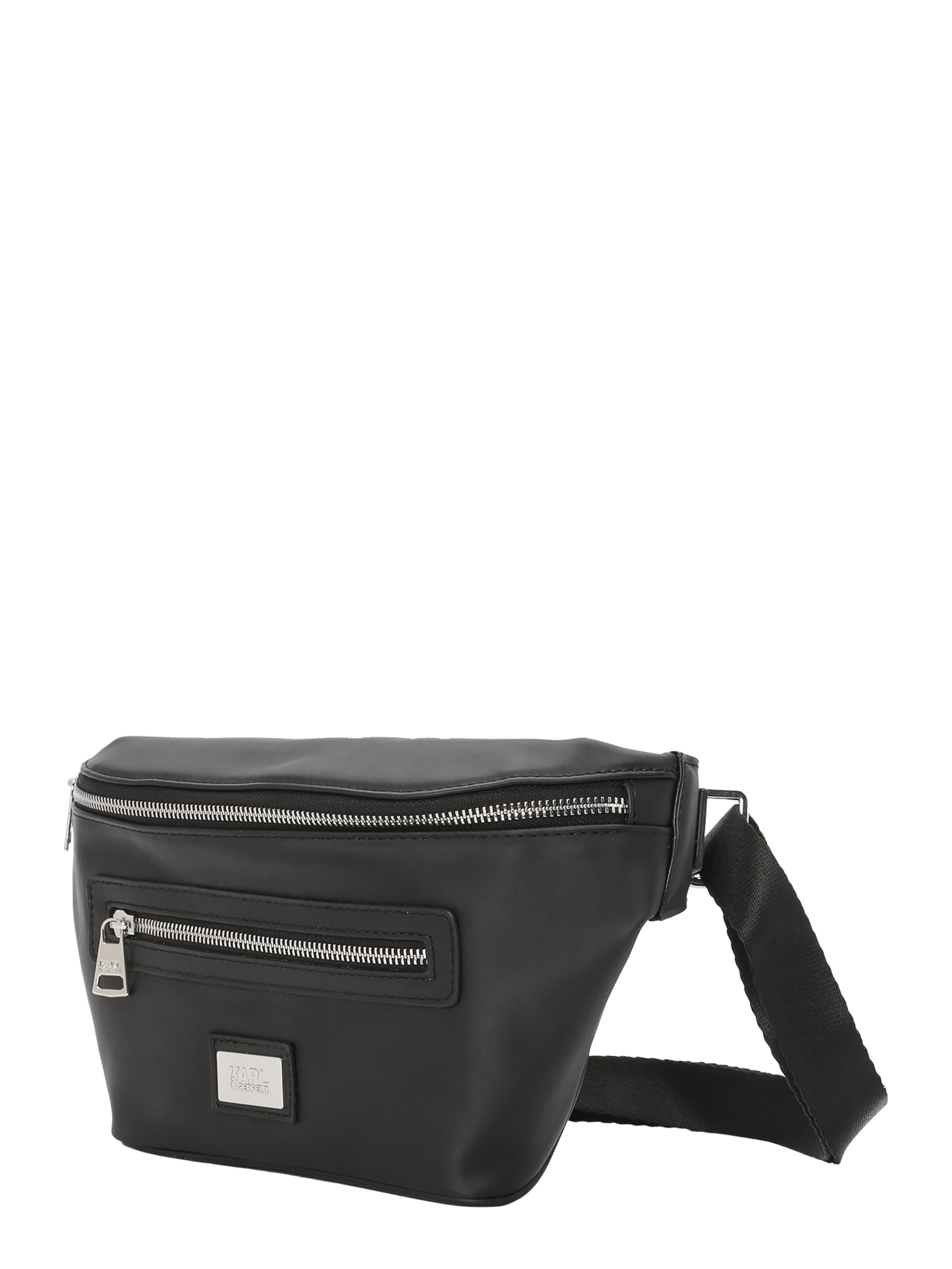 Marsupio di Karl Lagerfeld in nero: frontale