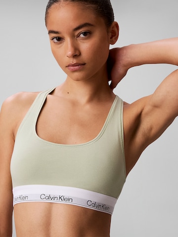 Calvin Klein Underwear Bustier BH i grøn: forside