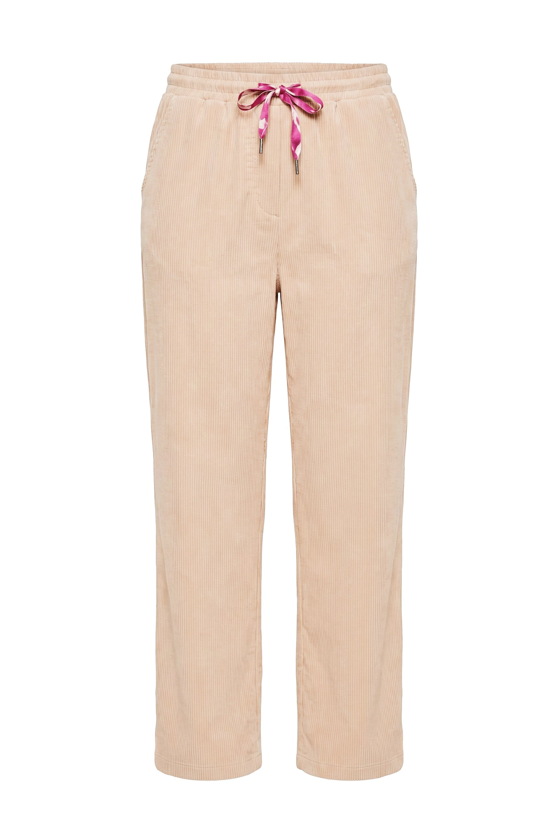 Ulla Popken Hose in 42-44/Regular in beige, Produktansicht