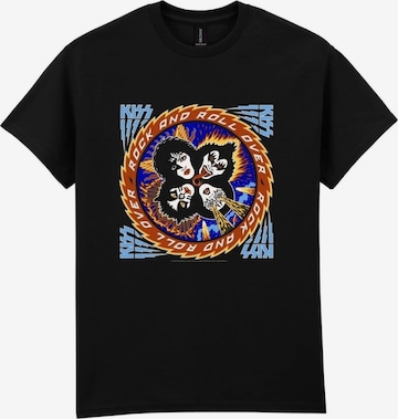 T-Shirt 'Kiss Rock And Roll Over T-Shirt' Kiss en noir : devant