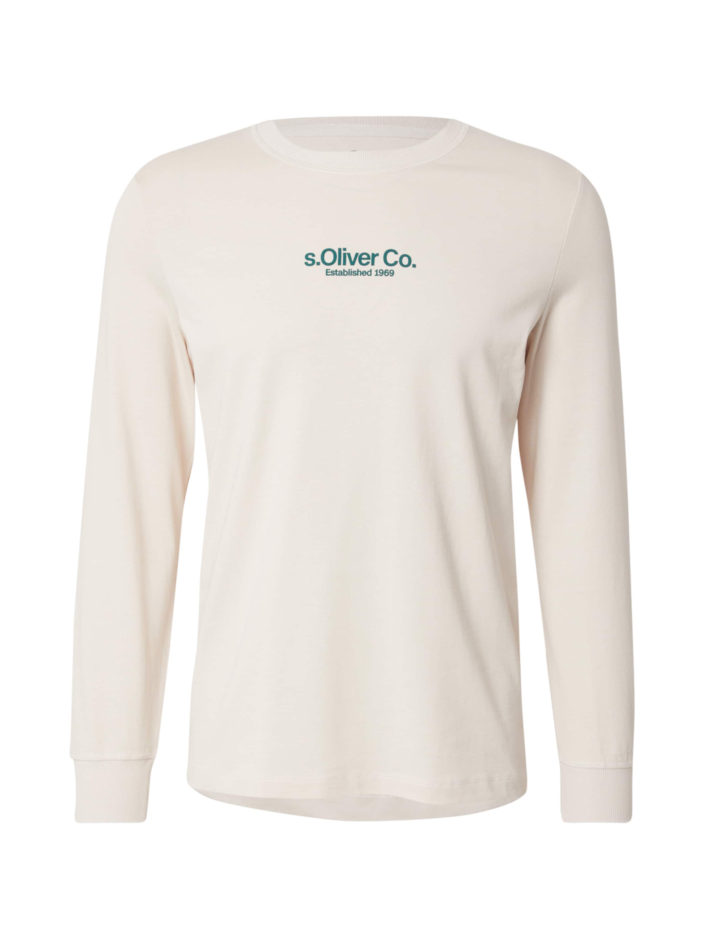s.Oliver T-shirt i beige: framsida