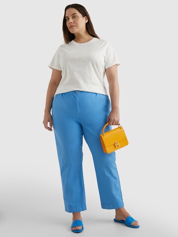 Loosefit Pantalon Tommy Hilfiger Curve en bleu