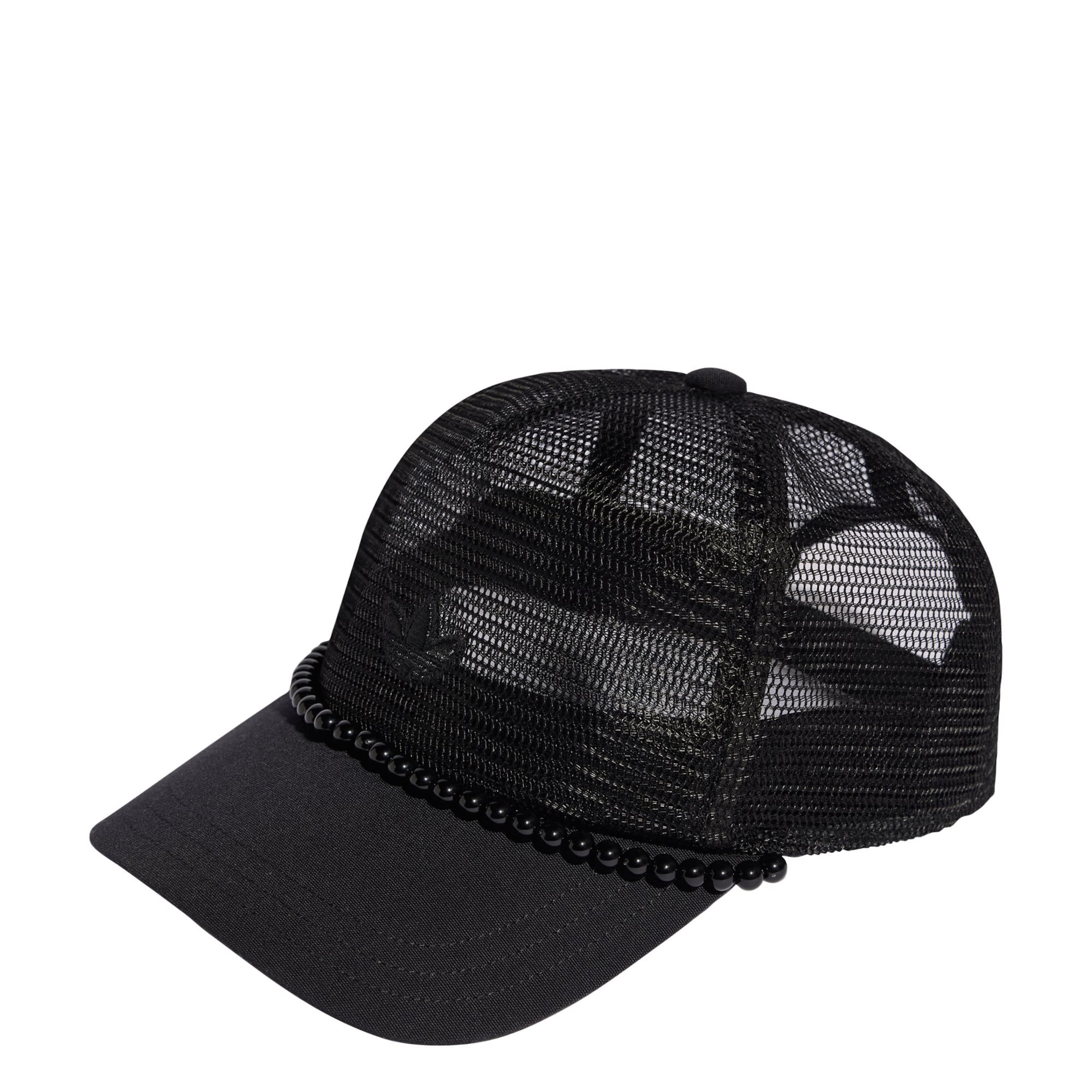 ADIDAS ORIGINALS Cap in Black: front