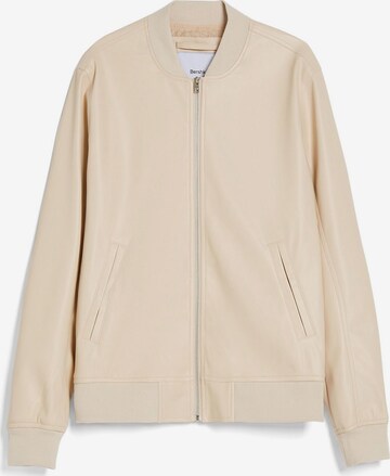 Veste mi-saison Bershka en beige : devant