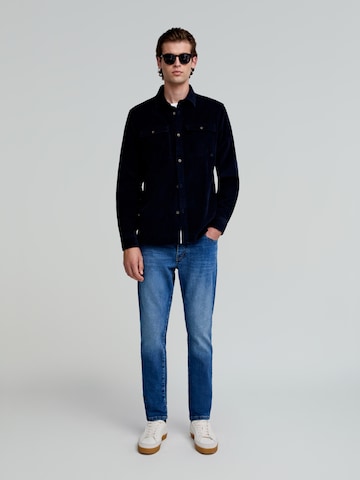 Scalpers Slimfit Jeans in Blauw: voorkant