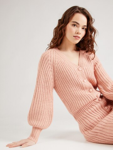 River Island Úpletové šaty 'CHARLIE' – pink