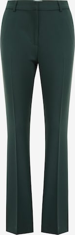 zaļš WE Fashion Piegulošs Buktētas bikses: no priekšpuses