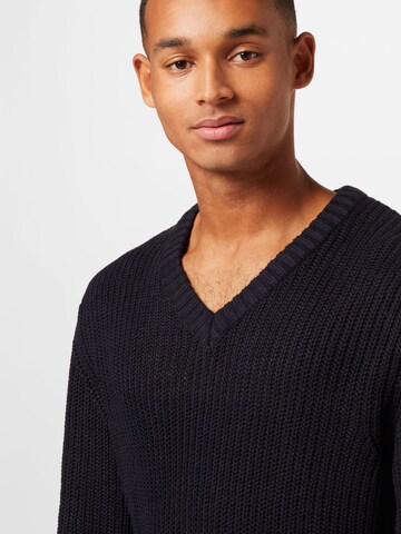Redefined Rebel Sweater 'Henry' in Blue