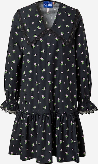 Crās Kleid in grün / rosa / schwarz, Produktansicht