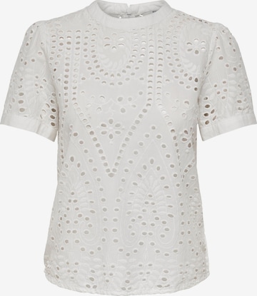 Chemisier 'NYLA' ONLY en blanc : devant