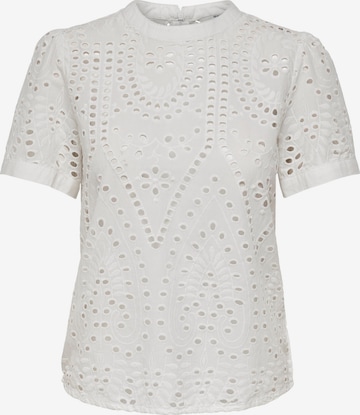 ONLY - Blusa 'NYLA' en blanco: frente