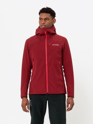 VAUDE Outdoorjas 'Roccia' in Rood: voorkant
