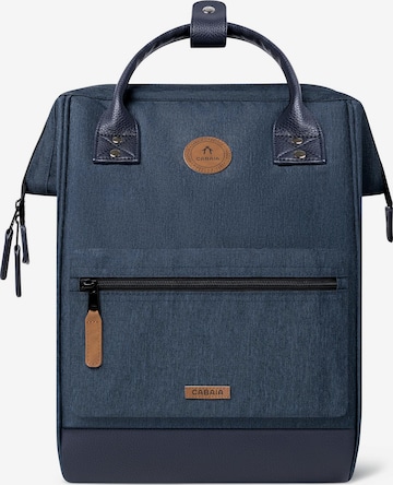 Cabaia Backpack 'Adventurer' in Blue: front