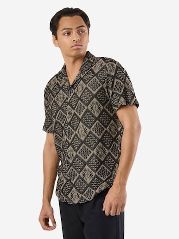 Denim Factory Comfort fit Button Up Shirt 'Resort' in Green