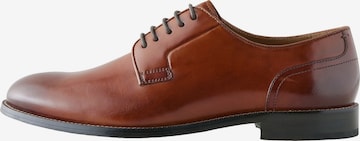 Next - Zapatos con cordón en marrón: frente