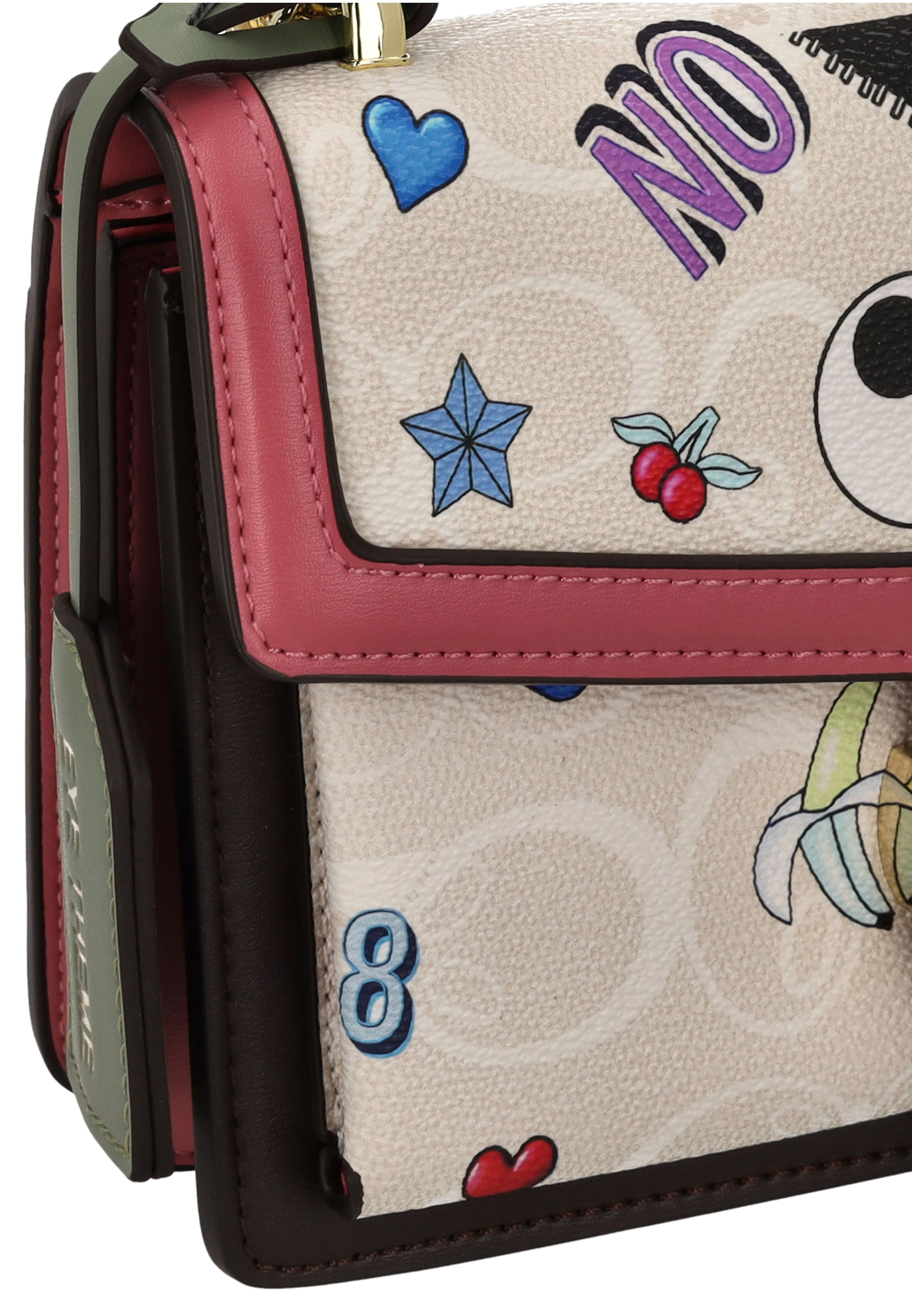 Sac à bandoulière 'Pop Eyetheme' MYMO en blanc