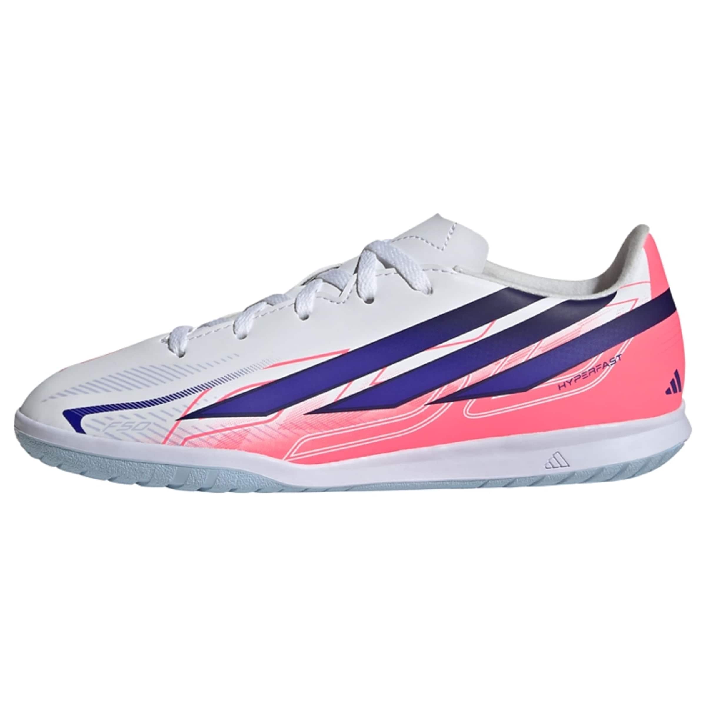 ADIDAS PERFORMANCE Sapatilha de desporto 'F50 Hyperfast Club' em 30,5 em azul-violeta / rosa claro / branco, Vista do artigo