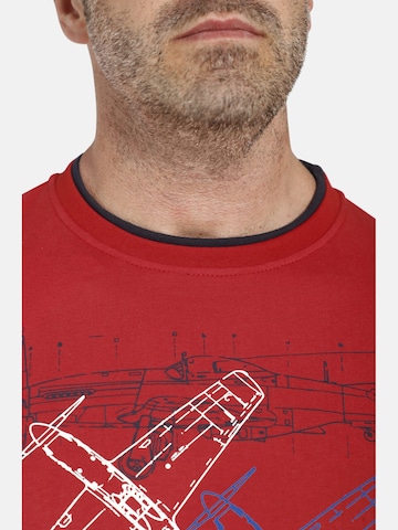 T-Shirt Charles Colby en rouge