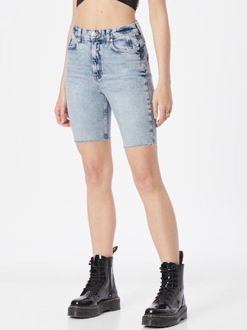 River Island Slimfit Shorts in Blau: predná strana